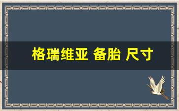 格瑞维亚 备胎 尺寸,埃尔法尺寸